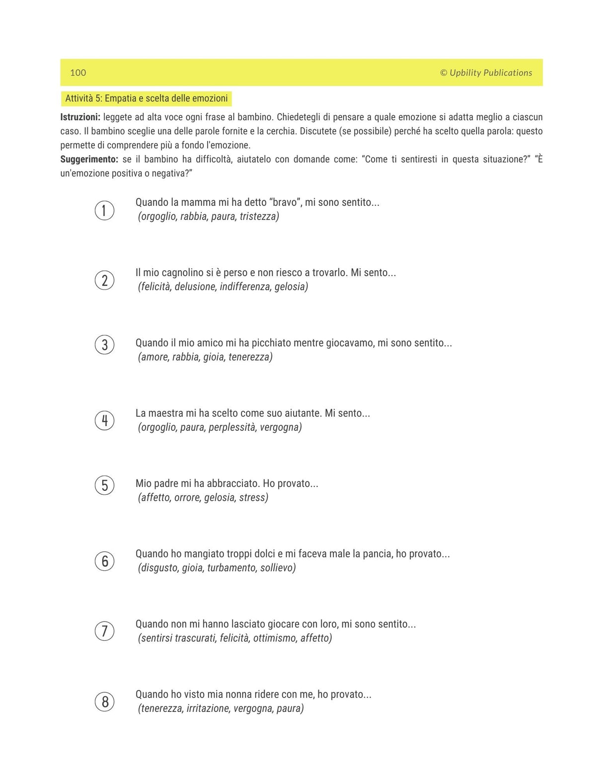 Riconoscere, esprimere e gestire le emozioni | LIVELLO AVANZATO (Versione 2025 aggiornata)