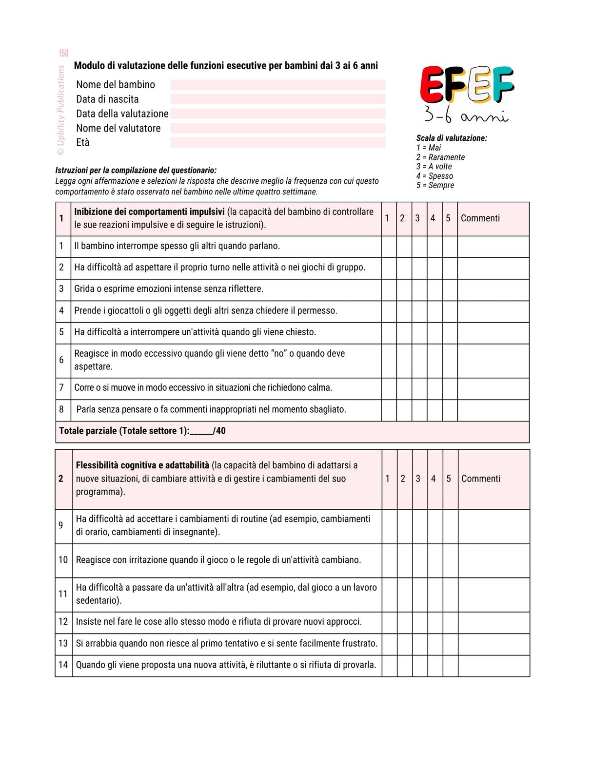 Le funzioni esecutive - Strategie di intervento