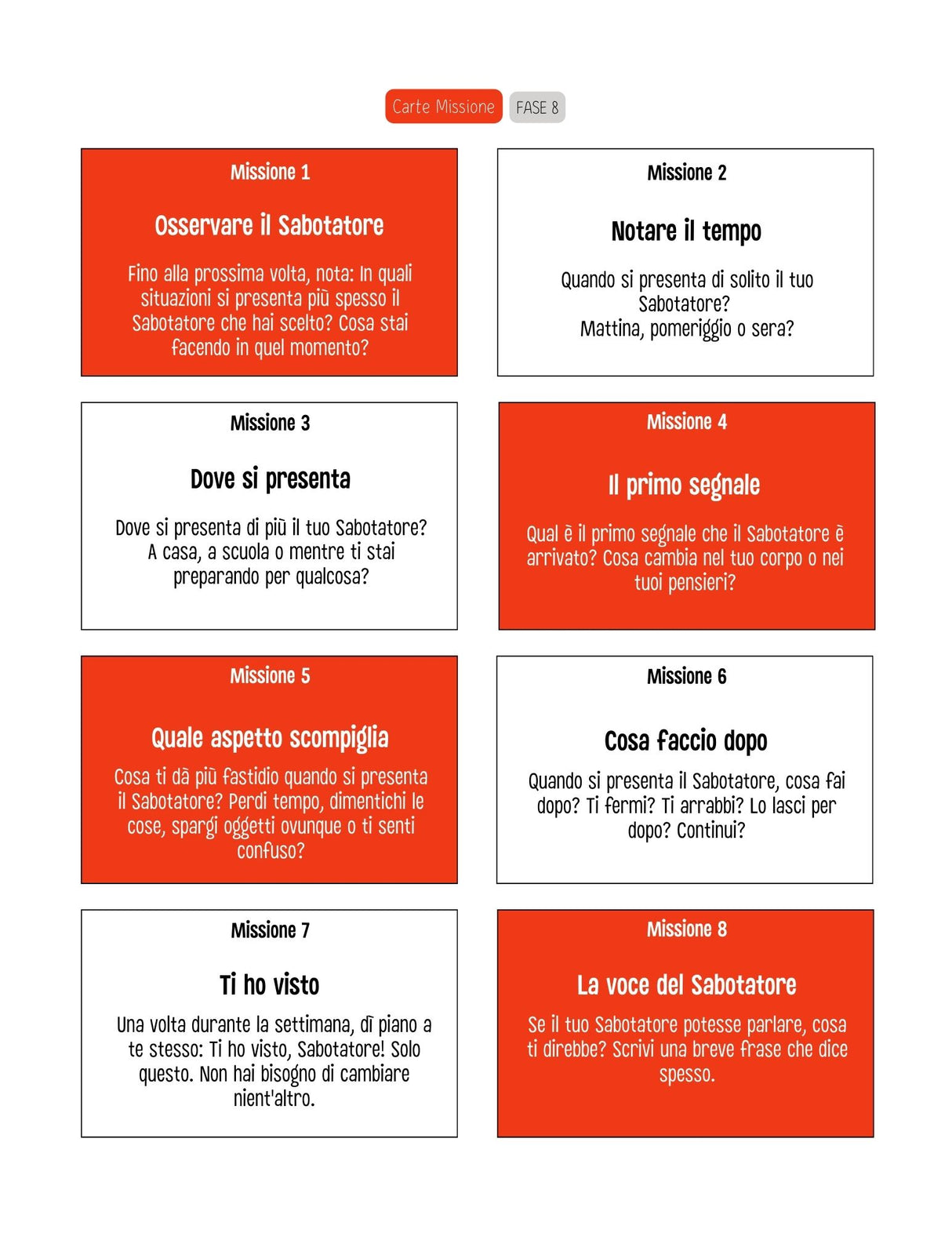 MASTERPLAN 7-12 | Programma di Organizzazione e Gestione del Tempo