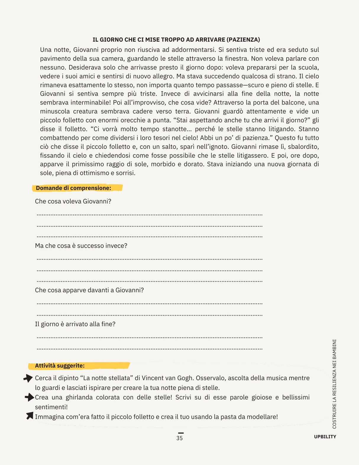 Costruire la resilienza nei bambini | Guida pratica di sostegno emotivo