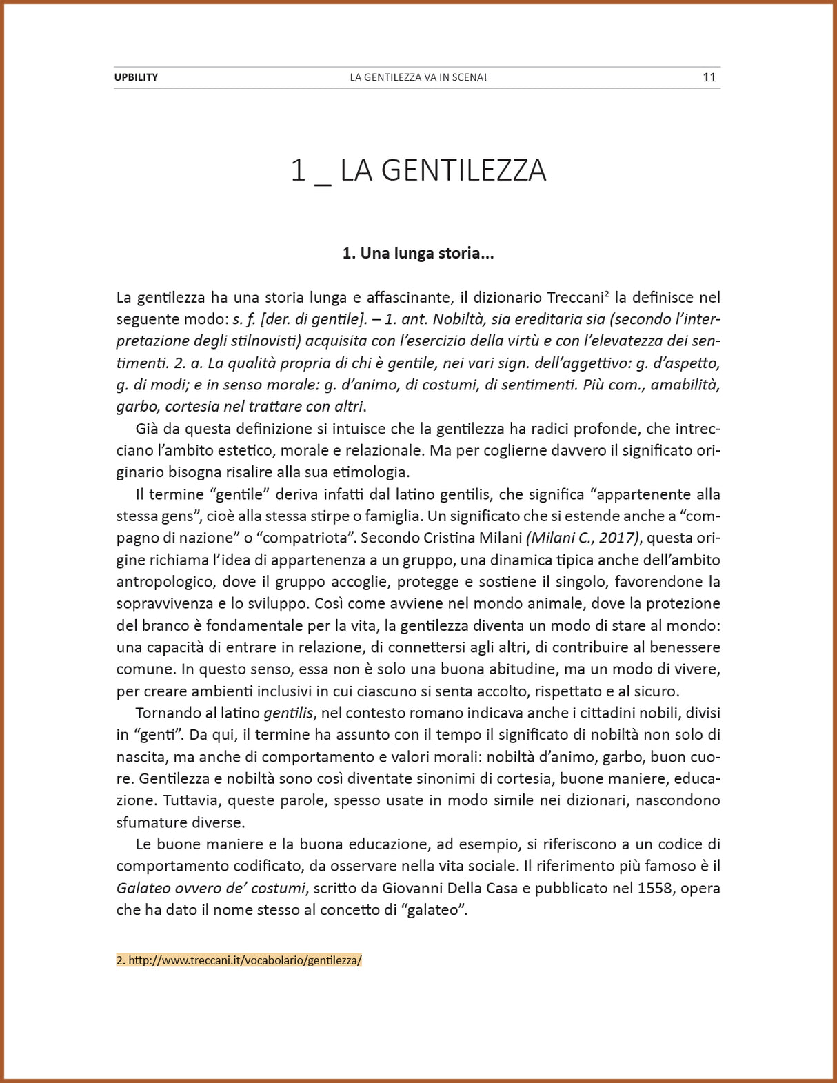 Gentilezza e Teatro: tra Gioco ed Educazione