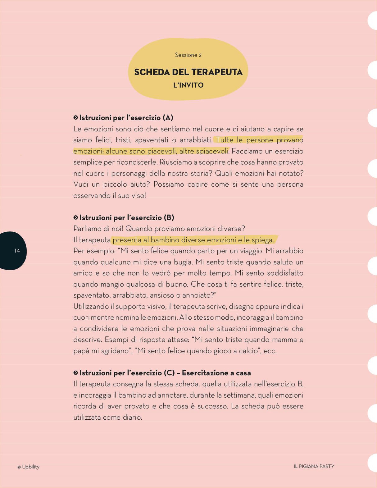 Il pigiama party | Guida pratica di intervento per gestire l’ansia nei bambini