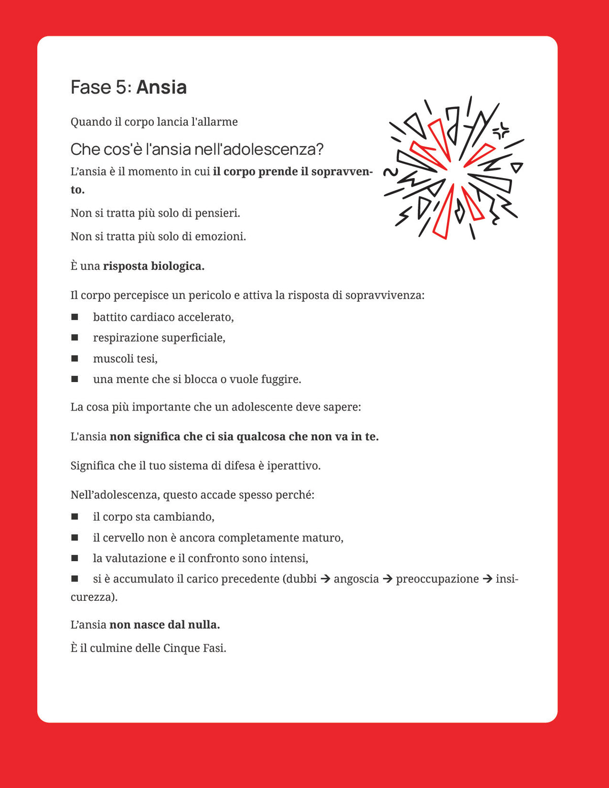 Le cinque fasi dell'ansia | Guida pratica