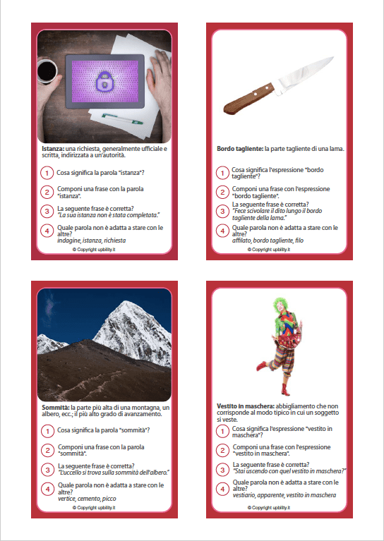 COSTRUIRE UN SUPER VOCABOLARIO | dai 12 ai 13 anni - Upbility IT