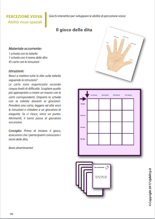 Percezione visiva per bambini con dislessia | Parte 7 : Abilità visuo-spaziali - Upbility IT