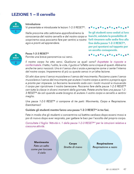 Manuale di intervento 1-2-3 RESET® | Guida all’intervento comportamentale sensibile al trauma