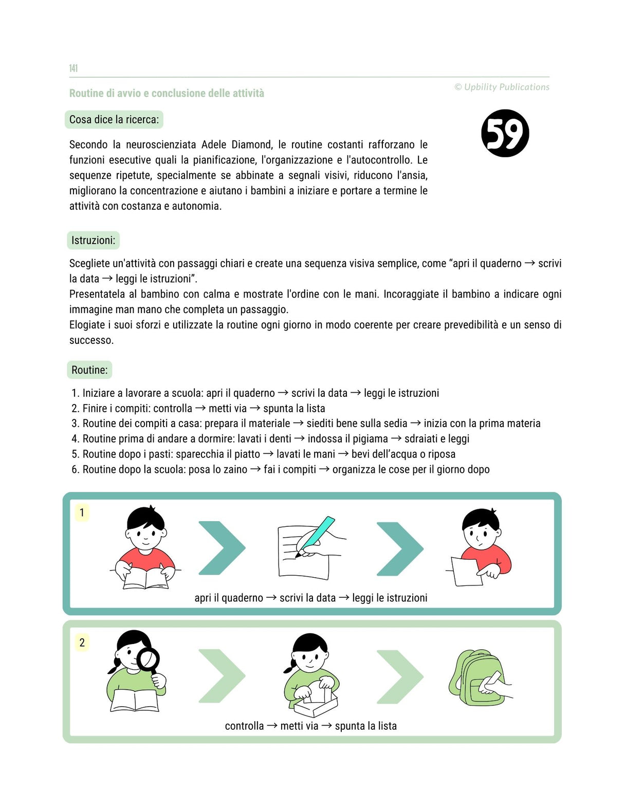 Le funzioni esecutive - Strategie di intervento | 6-12 anni