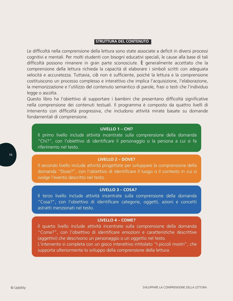 Sviluppare la comprensione della lettura per bambini con disturbi dello spettro autistico | SERIE DI 3 LIBRI STAMPATI