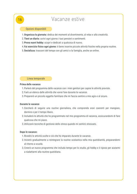 Transizioni per adolescenti con disturbo dello spettro autistico