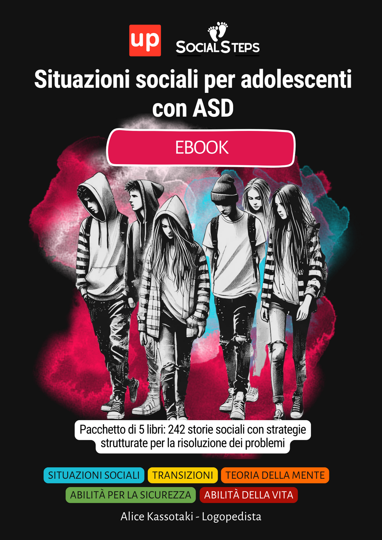 Situazioni sociali per adolescenti con ASD | SERIE DI 5 EBOOK