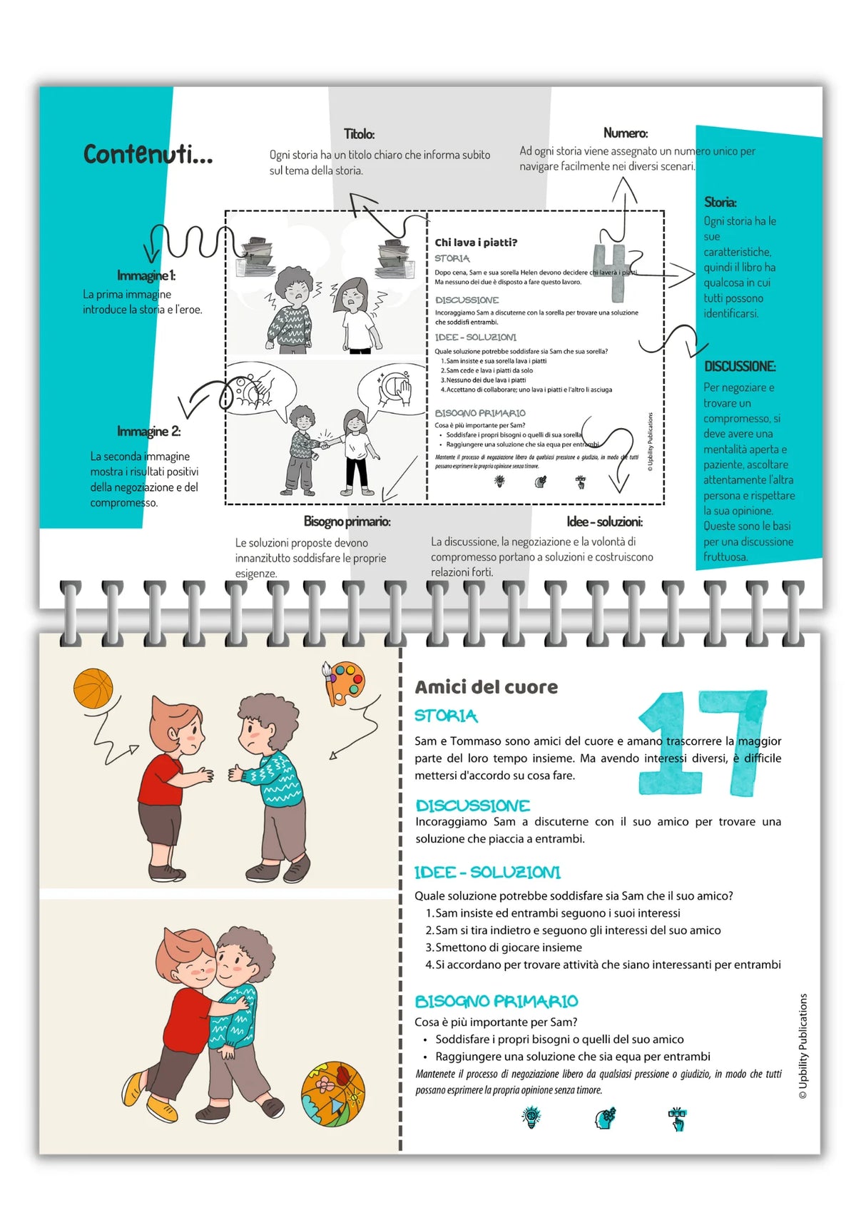 Situazioni sociali | 300 Storie Sociali - Flip Card Series | SERIE DI 10 LIBRI STAMPATI