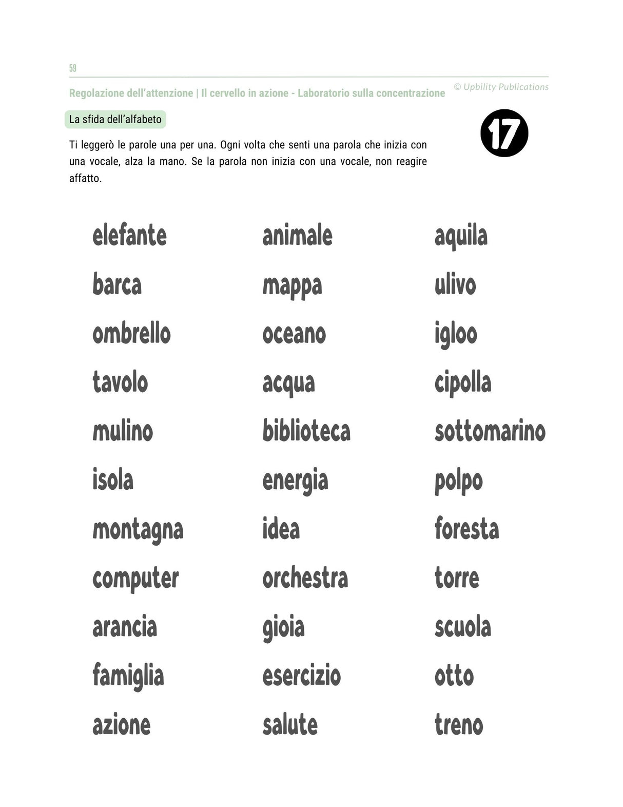 Le funzioni esecutive - Strategie di intervento | 6-12 anni