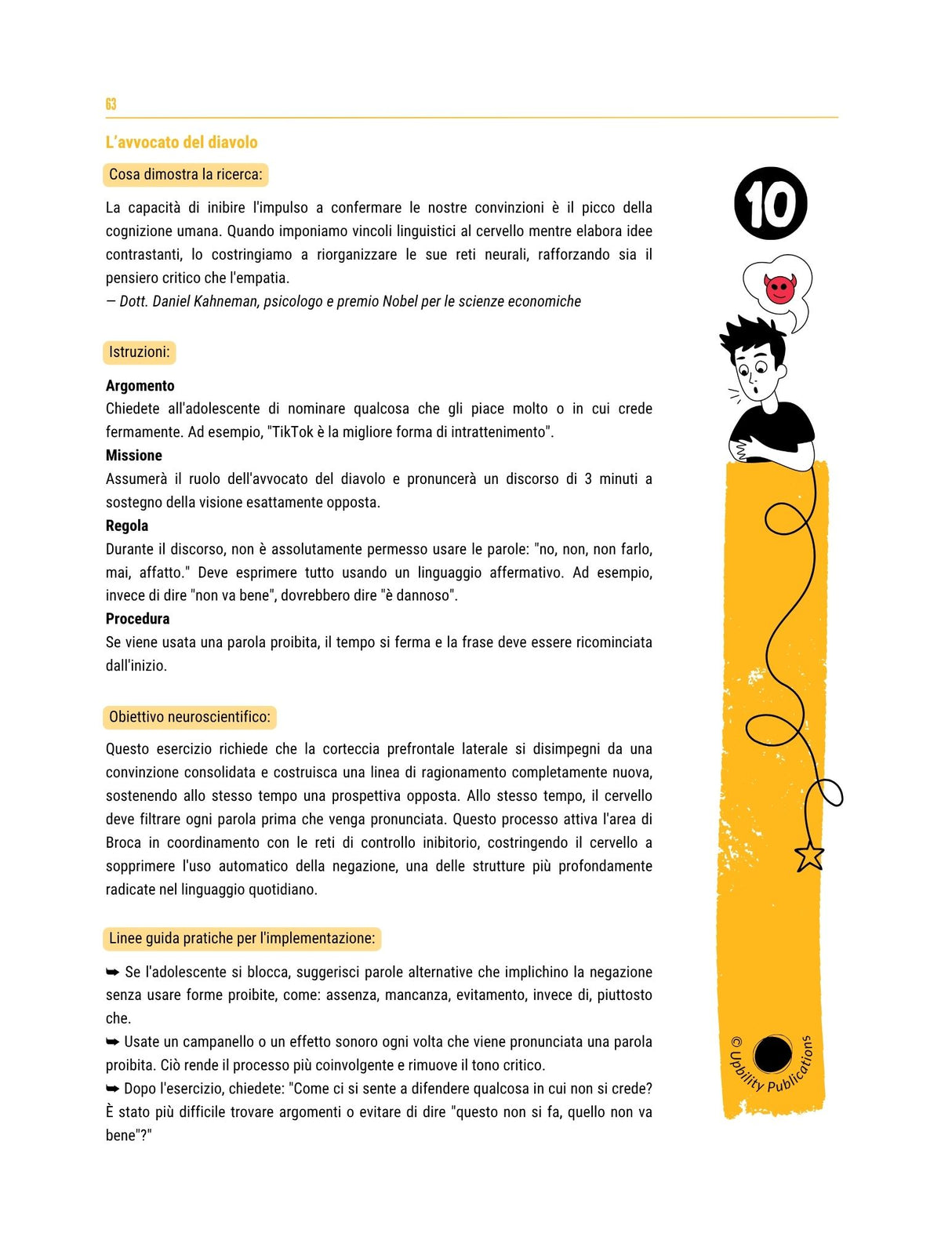 Le funzioni esecutive - Strategie di intervento per adolescenti dai 12 ai 18 anni