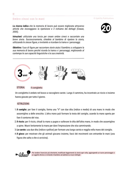 Le funzioni esecutive - Strategie di intervento | 3-6 anni