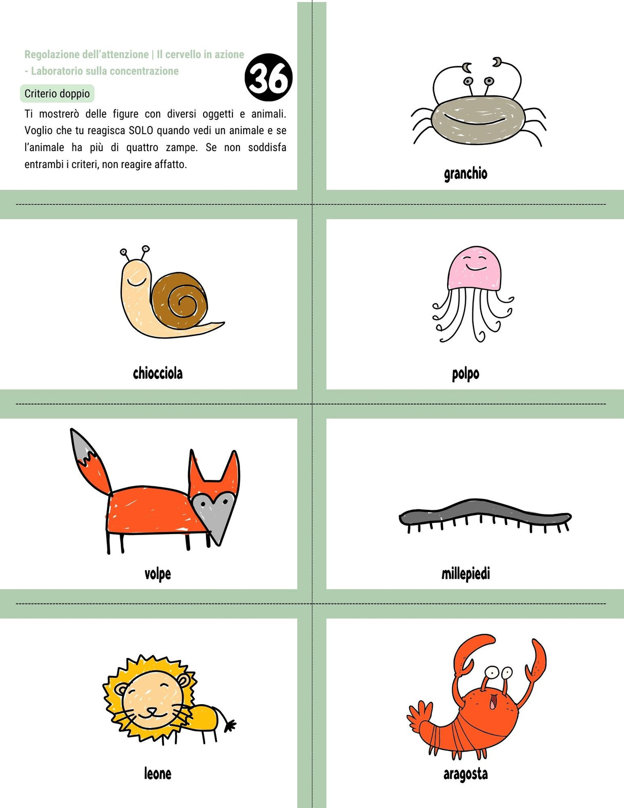 Le funzioni esecutive - Strategie di intervento | 6-12 anni