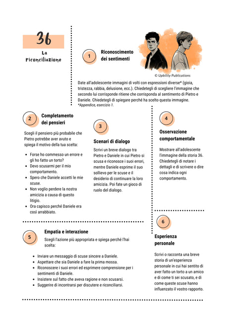 Teoria della mente per adolescenti con disturbo dello spettro autistico