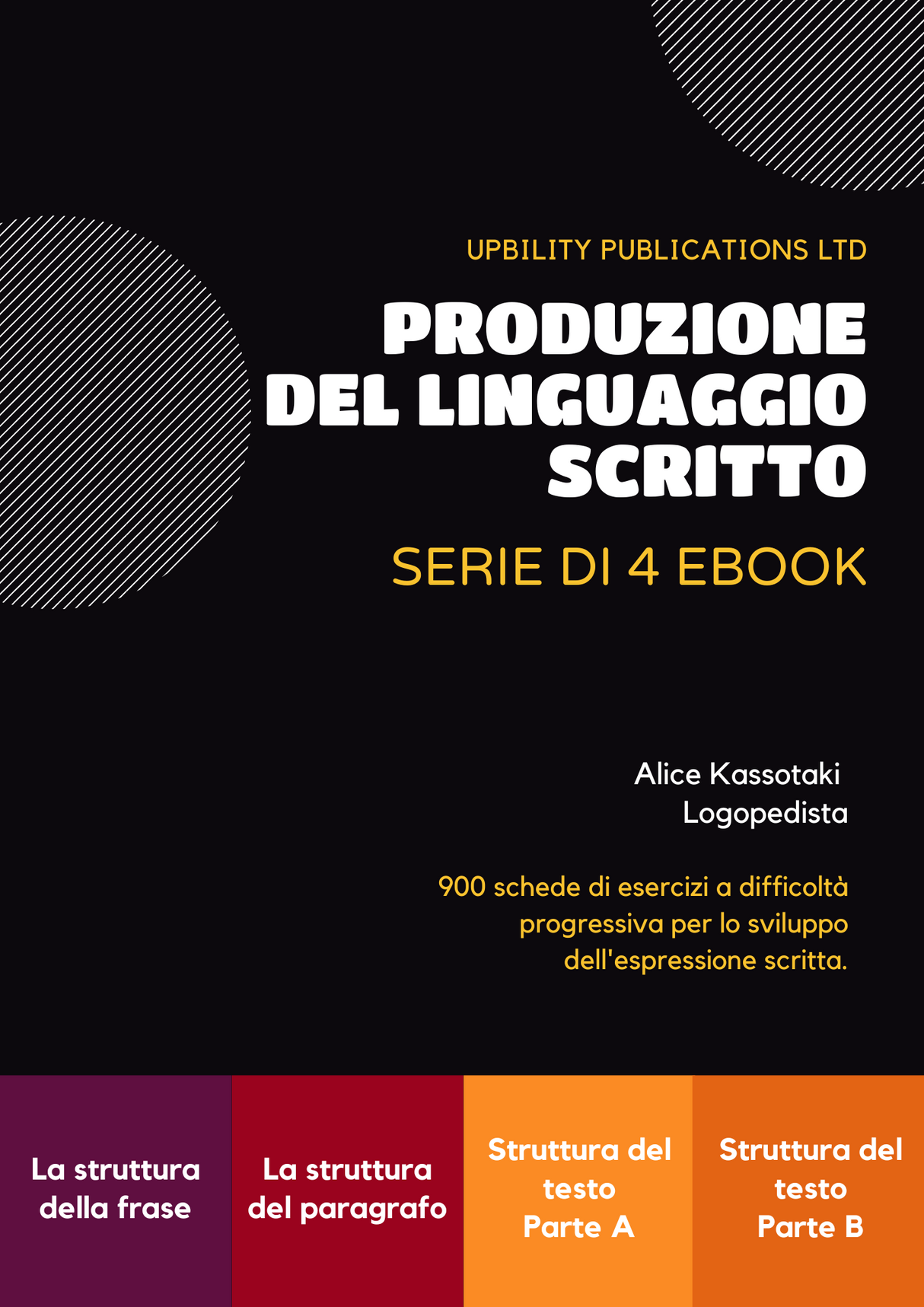 Produzione del linguaggio scritto | SERIE DI 4 EBOOK