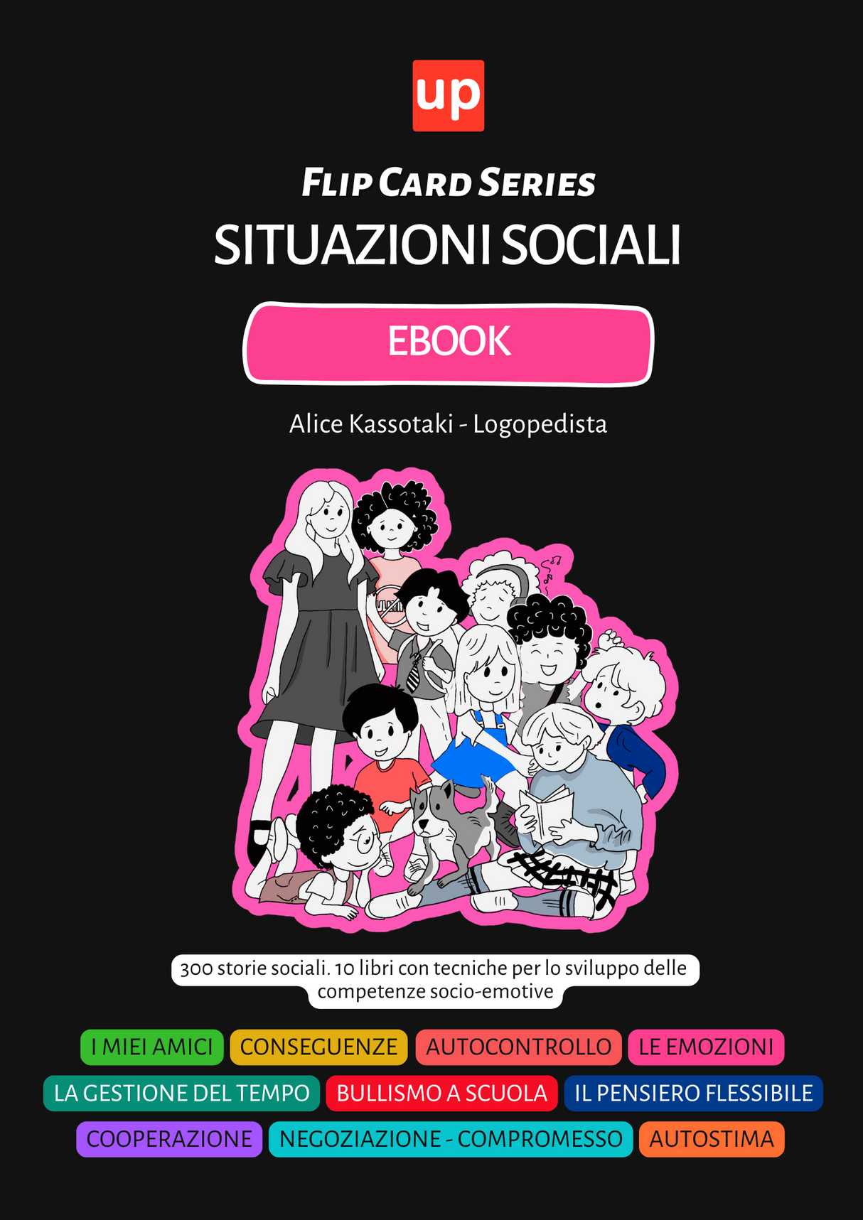 Situazioni sociali | 300 Storie Sociali - Flip Card Series | SERIE DI 10 EBOOK