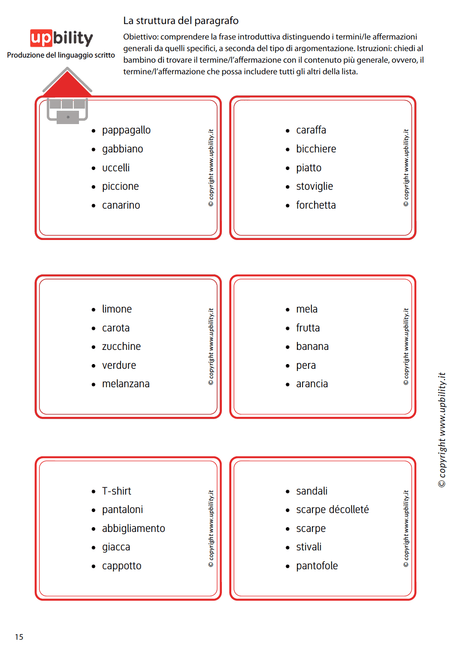 Produzione del linguaggio scritto | SERIE DI 4 EBOOK
