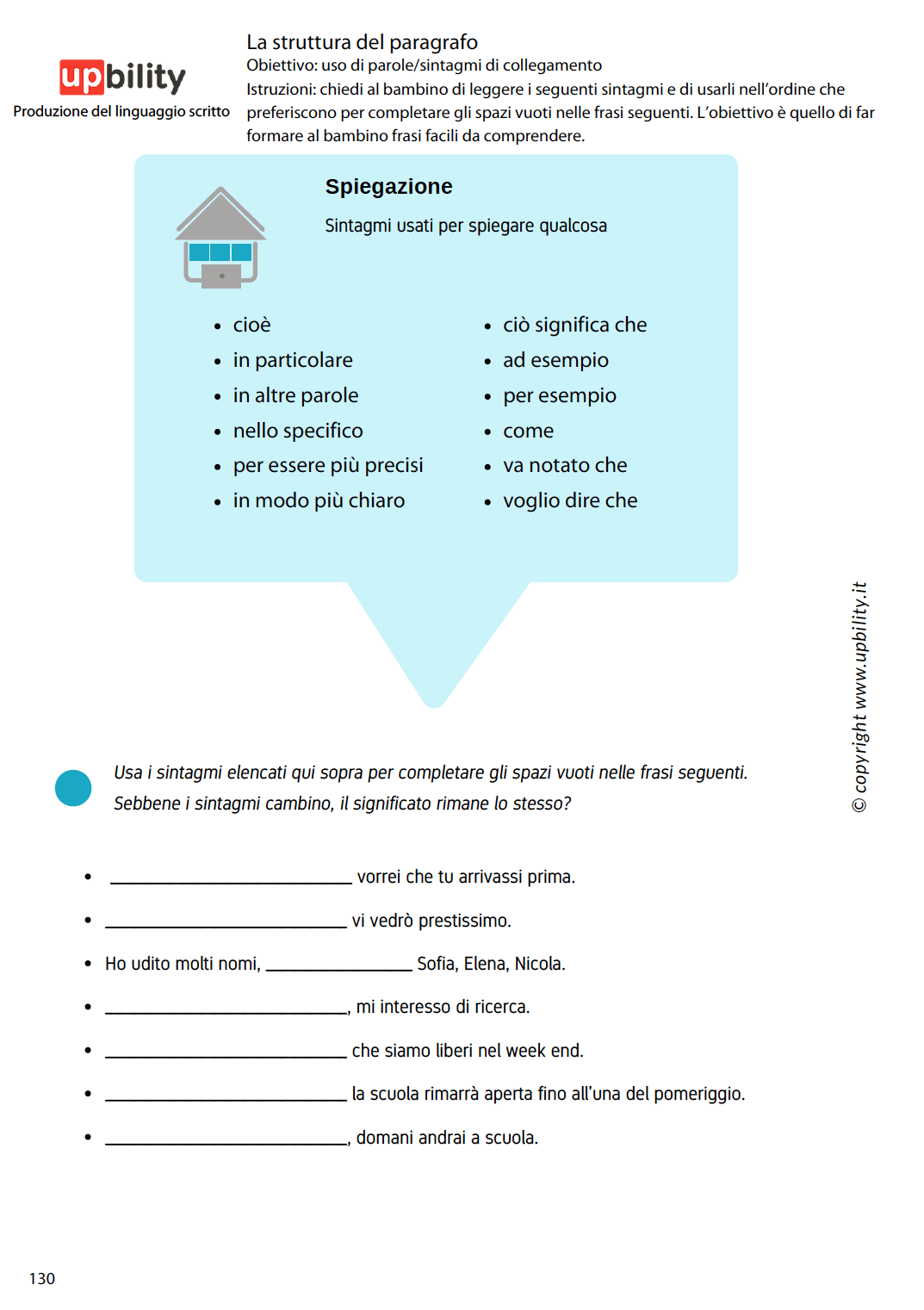 Produzione del linguaggio scritto | SERIE DI 4 LIBRI STAMPATI