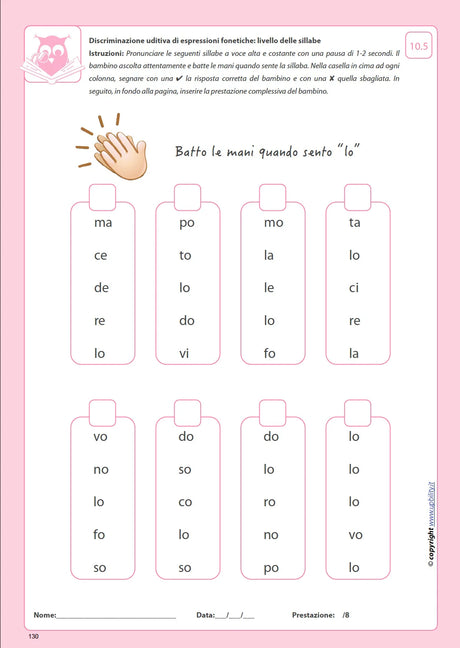 Sviluppo della percezione uditiva | SERIE DI 5 EBOOK