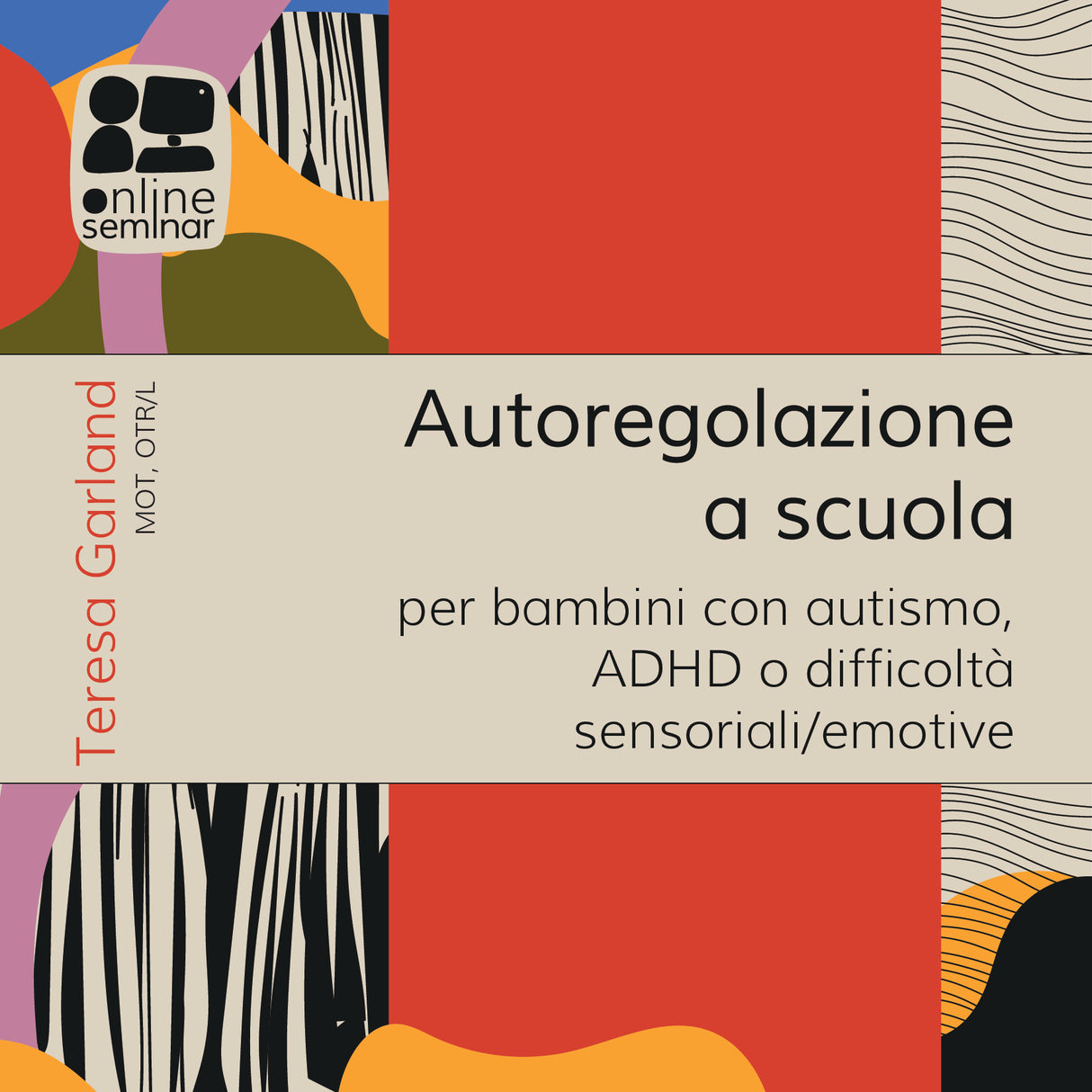 CORSΟ ONLINE | Autoregolazione a scuola per bambini con autismo, ADHD o difficoltà sensoriali/emotive