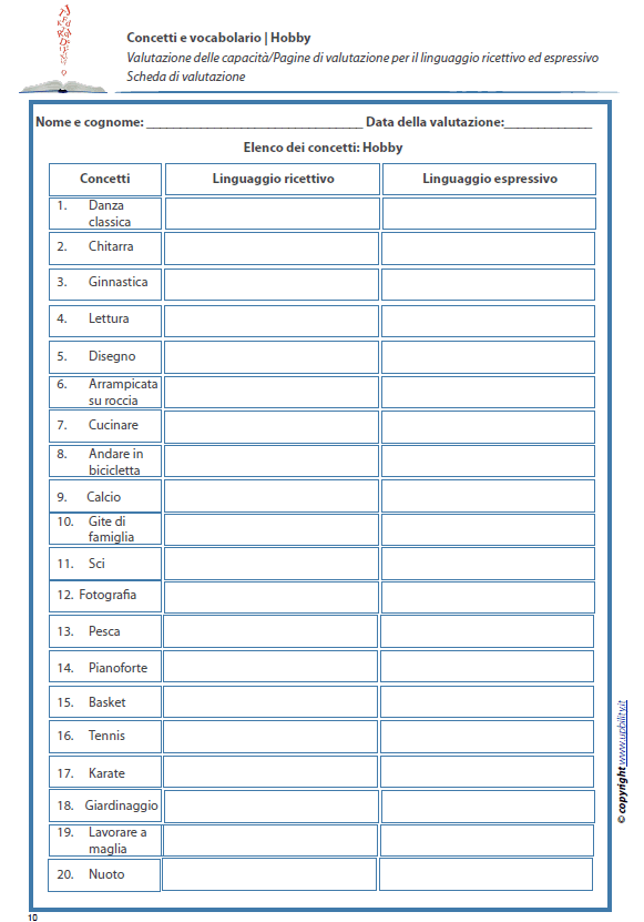 concetti-e-vocabolario-hobby