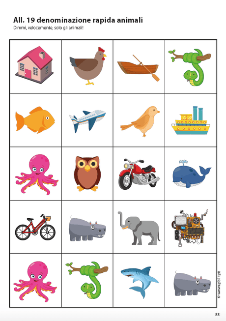 IMPARO A LEGGERE GIOCANDO | Metafonologia e Denominazione rapida - Upbility IT